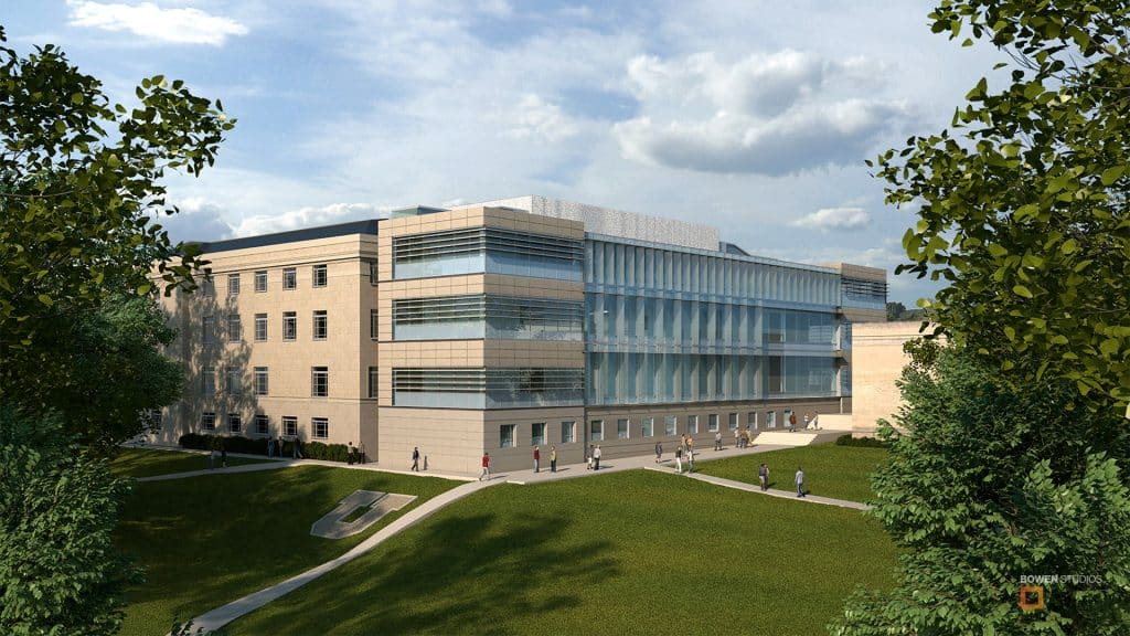 3D Rendering for Historical Reconstruction of building at the UofU